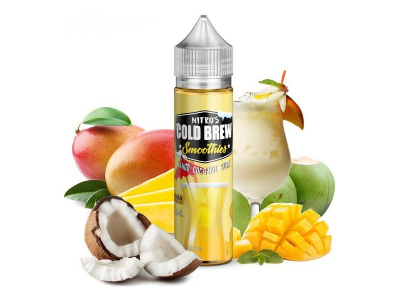 Nitro's Cold Brew Smoothies - Mango Coconut Surf - 60ml