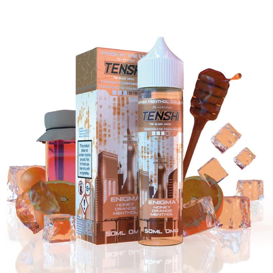 Tenshi Vapes - Enigma - Honey & Orange Menthol - 60ml