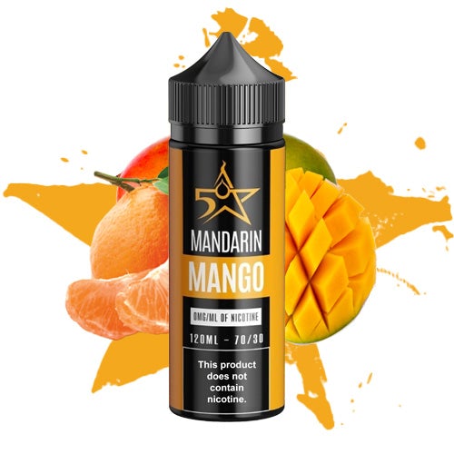 Five Star Juice - Mandarin Mango - 120ml