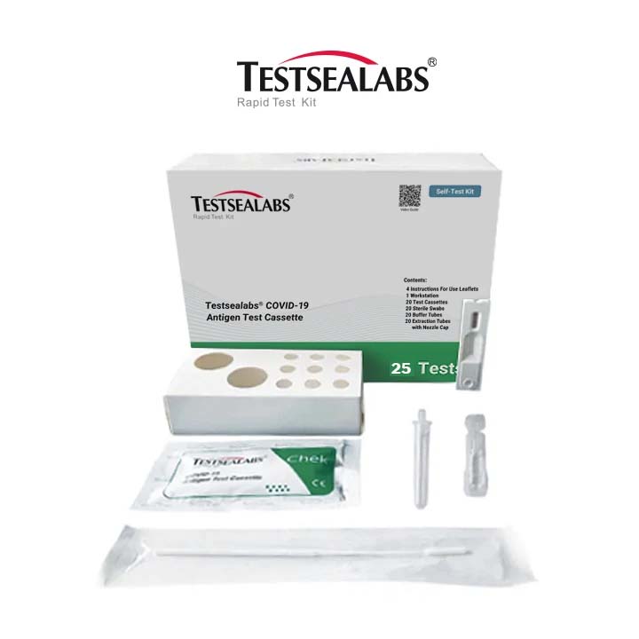 Testseallabs Antigen Test Cassette 25 (RAT TEST)