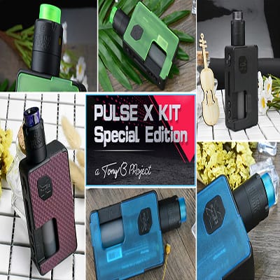 Vandy Vape Pulse X Mod Kit With Pulse V2 RDA Atomizer