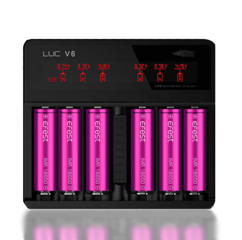 Efest LUC V6 6 Channel Battery Charger